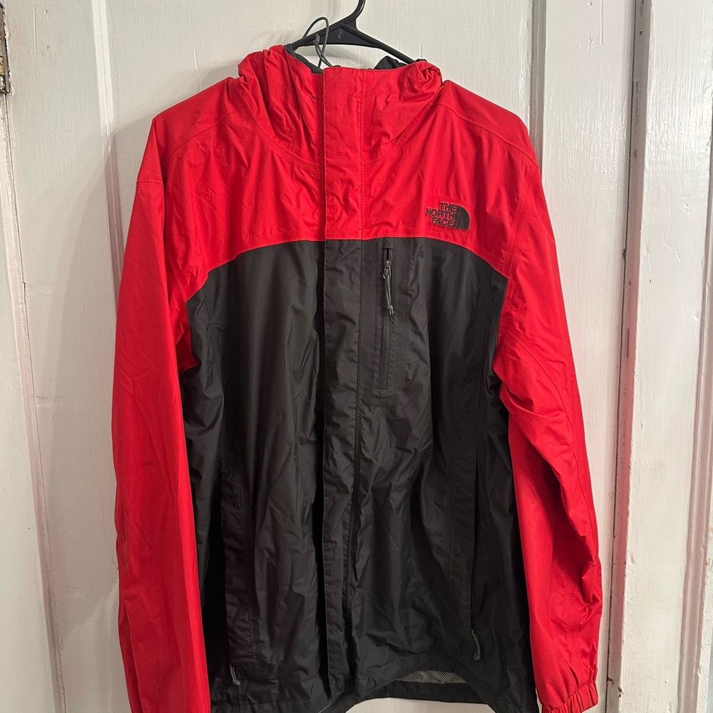 The North Face Men's Red and Black Jacket